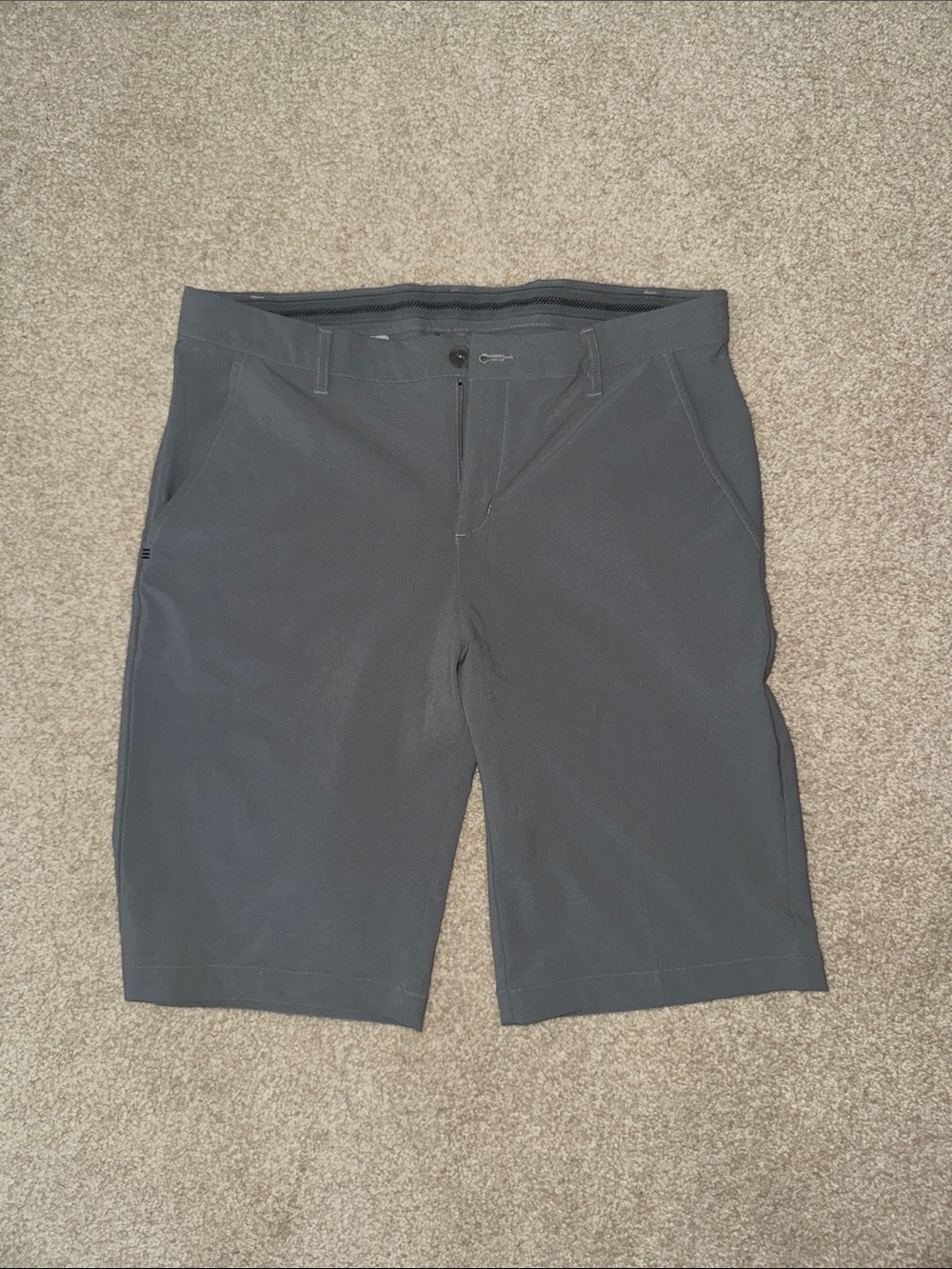 adidas Flat-Front Performance Shorts, sz kids XL